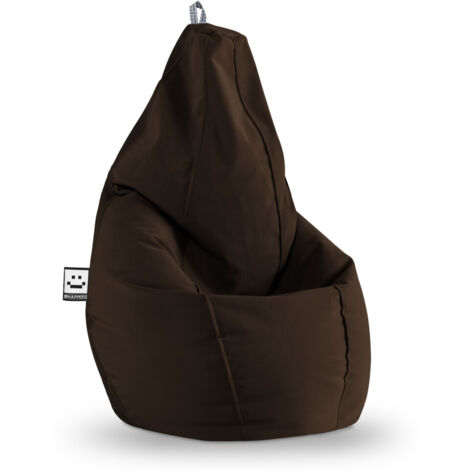 HAPPERS Pouf Poire D’intérieur Taille XXL 90x90x135 Cm Lavande - Confort Géant Et Design Original
