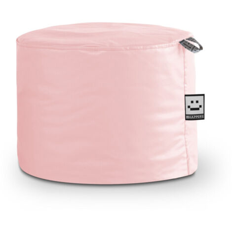 Pouf Tabouret Similicuir Indoor Rose Happers Rose (1/4)