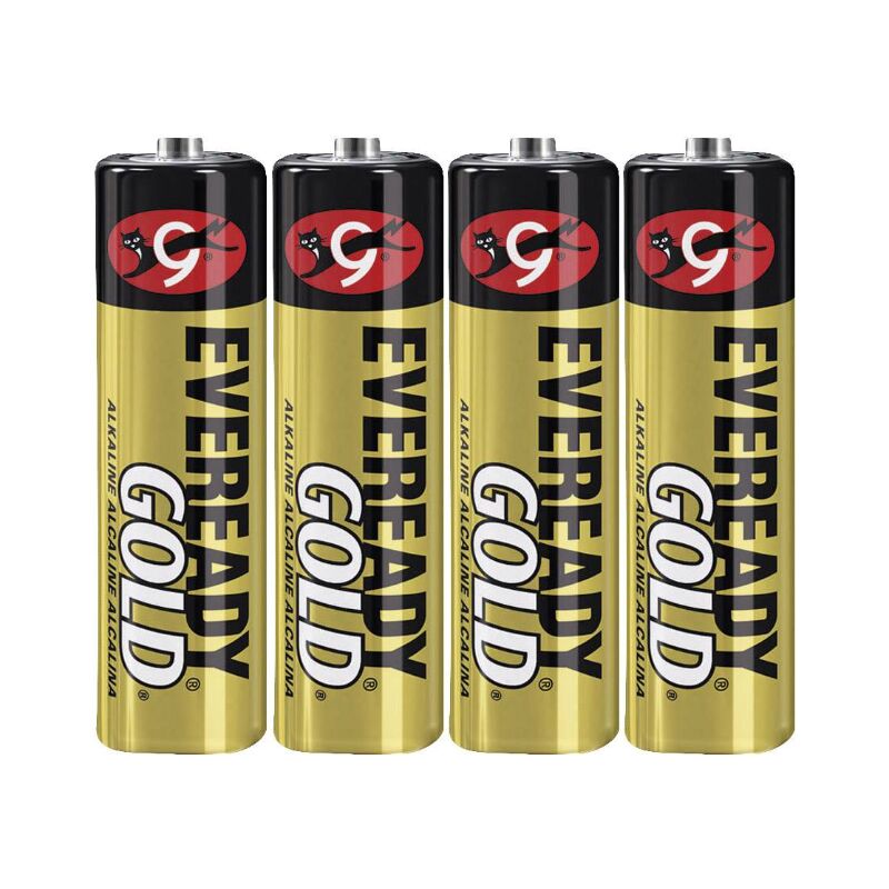 Aa Batterie Lr6 Alkaline 15v Eveready Gold B4 Energizer 2885