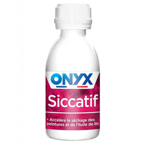 Silikonfrei Trockenmittel Flasche 190 ml - Onyx