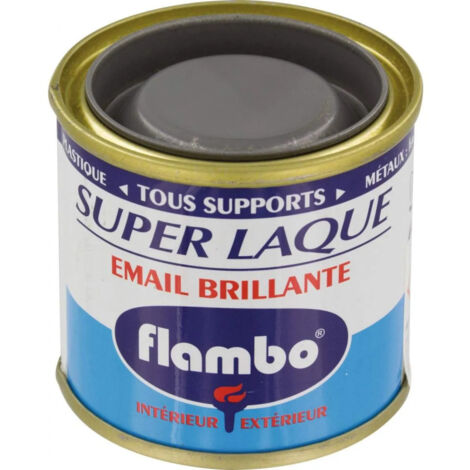 Flambo-Lack 50ml Mittelgrau.