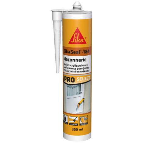 Sikaseal 184 Mauerwerk weiß, 300ml Kartusche.