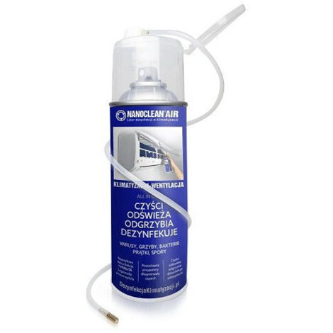 NANOCLEAN air Reinigungs- und Desinfektionsmittel, 400ml Sprühdose mit Zitrusduft.