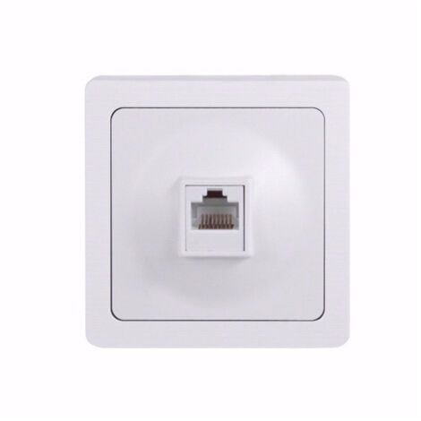 RJ45 Aufputzdose weiß DEBFLEX Blok collection