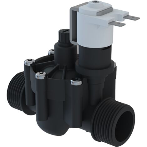 Magnetventil M/M 26x34 12V DELABIE für TEMPOMATIC Wand-WC und Urinale (1/2)