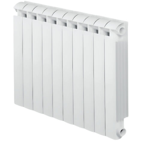 Heizkörper aus Aluguss 1620W Zentralheizung 10 Elemente KLASS 800 weiß
