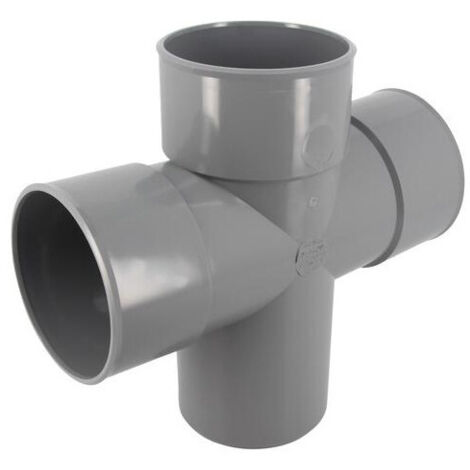 PVC-Kreuz 87° 30 (90°) Männlich/weiblich - 100