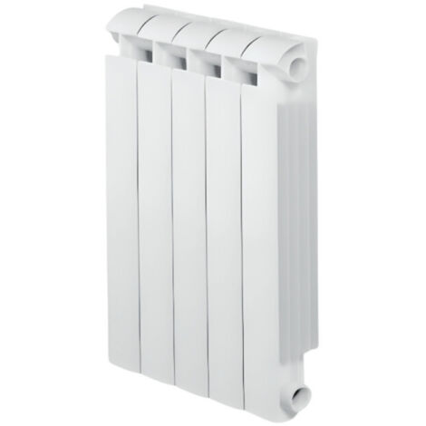Heizkörper Gusseisen Alu 810W Zentralheizung 5 Elemente KLASS 800 weiß