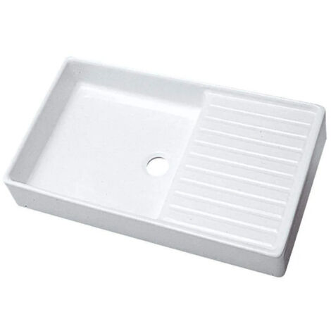 Spüle 100x50, Abtropfbecken rechts