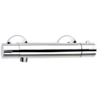 Thermostatischer Wandmischer für die Dusche.