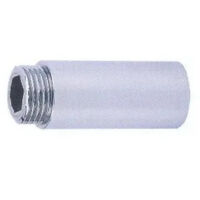 Verchromte Verlängerung 5 cm männlich, weiblich 20 x 27 (pro Stück)