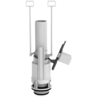 2 Toilettenspülknöpfe Einpolig – 38 Mm, Silber, Für Viele Toilettenmodelle