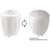 Mikrometrisches Handrad für Ventile mit thermostatischer Option Giacomini R450TG weiß