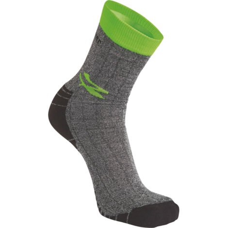 CALZA DA LAVORO GIADY U-POWER - VERDE FLUO TAGLIA UNICA CF=PA 2 - 1 confezione