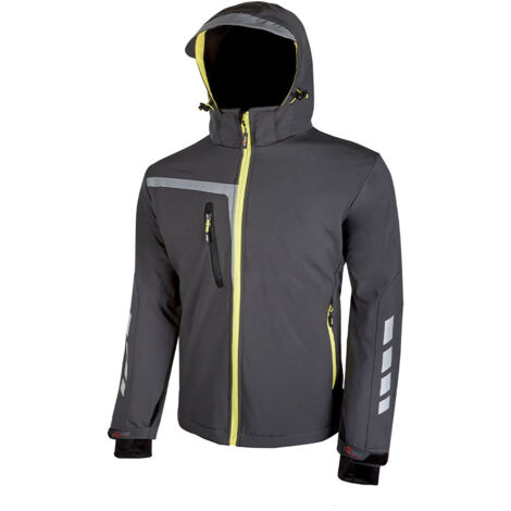 Giacca soft shell Quick Asphalt Grey tg. XS