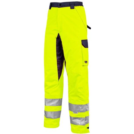 Pantalone alta visibilità Subu Yellow Fluo tg. 2XL (1/3)