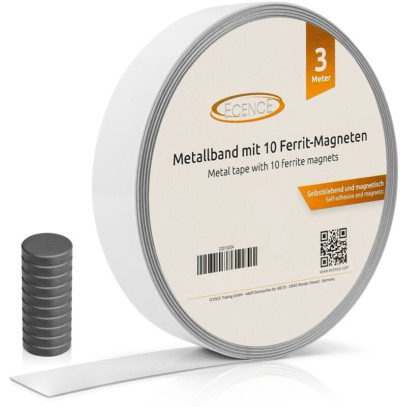100x Magnet-Plättchen 20x20x1,2mm selbstklebend Magnete Basteln Befestigung