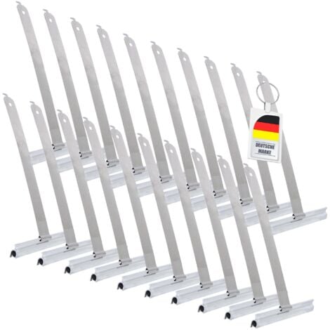 20x Mini Rolladen Aufhängefeder Rollladen Stahlband-Aufhänger Federn