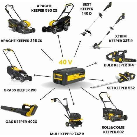 Motosierra batería Garland Bulk Keeper 40V 314-V19