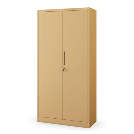 Armoire de service verrouillable DAWID, 900 x 1850 x 450 mm, Fresh Style: beige