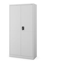 Armoire de rangement métallique DAWID, 900 x 1850 x 400 mm, Smart : gris