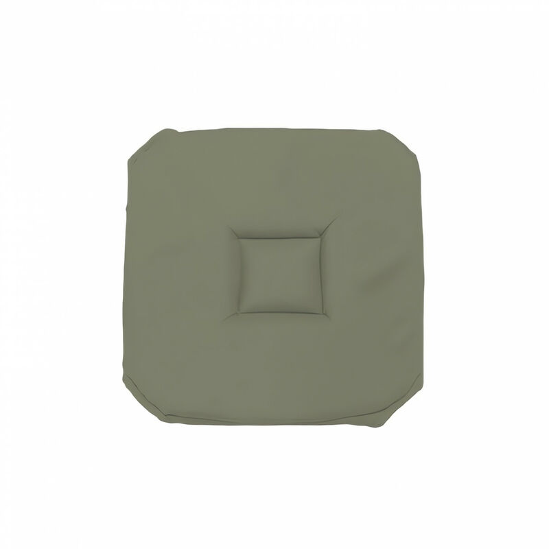 Dessus De Chaise Gobelin 40x40X3 Cm ALIX Blanc, Par Soleil D'ocre