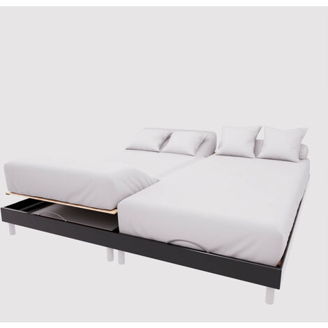 Drap housse TPR en coton 57 fils 2x70x190 cm UNI blanc, par Soleil d'Ocre