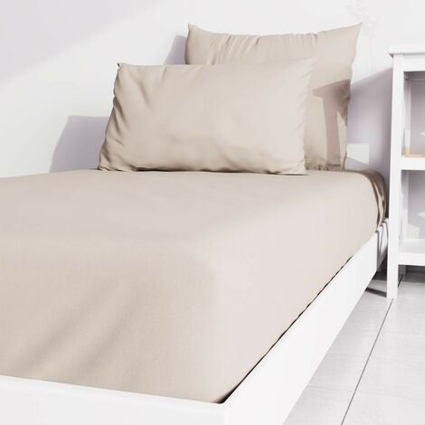 Drap housse uni 90x190 cm ZZZ lin