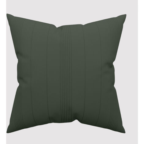 Housse de coussin 40x40 cm ADELE kaki, par Soleil d'Ocre (1/2)