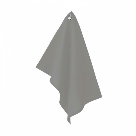 Torchon de cuisine en coton 50x70 cm PANAMA gris clair, par Soleil d'Ocre