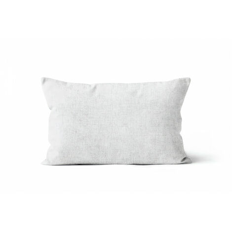 Housse de coussin 32x50 cm BELLA blanc, par Soleil d'ocre