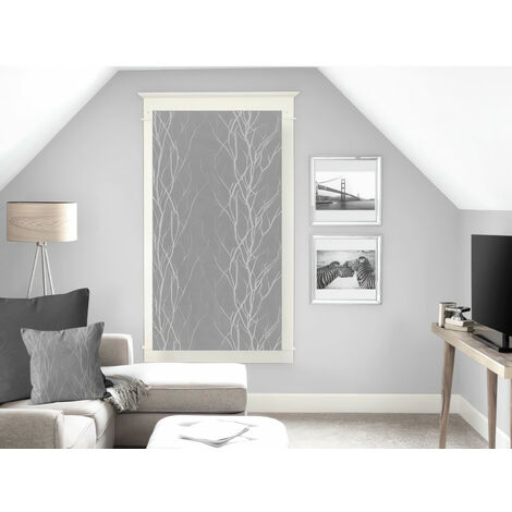 Brise bise 60x160 cm LIANE gris, par Soleil d'ocre