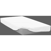 Drap housse en coton 57 fils 70x140 cm BEBE blanc, par Soleil d'Ocre