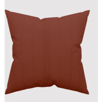 Housse de coussin 60x60 cm ADELE brique, par Soleil d'Ocre