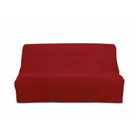 Housse clic-clac en coton PANAMA rouge