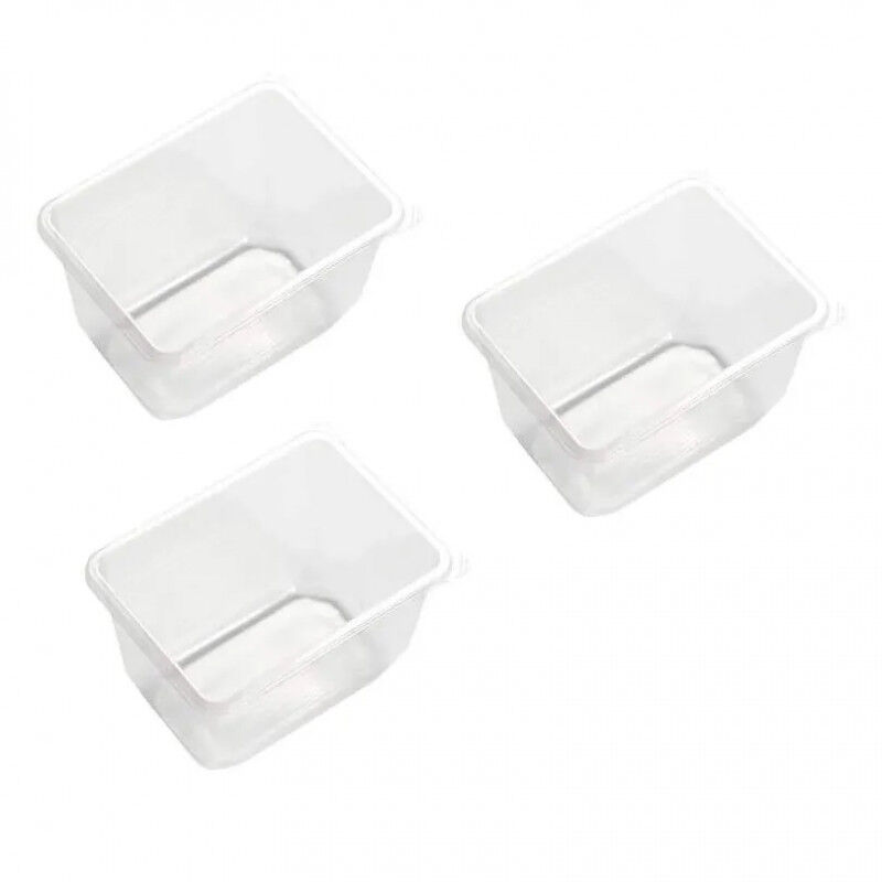 Set 10 Vaschette Per Verniciatura 32x38 Cm - Vassoi Per Rullo In Plastica Gialla