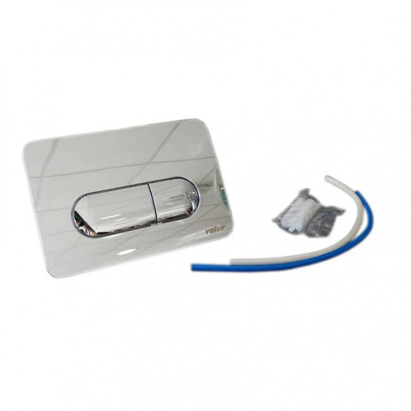 Alca Komfort, Piastra Di Comando, A Due Tocchi, Cromo Opaco (M272 - Foto 2