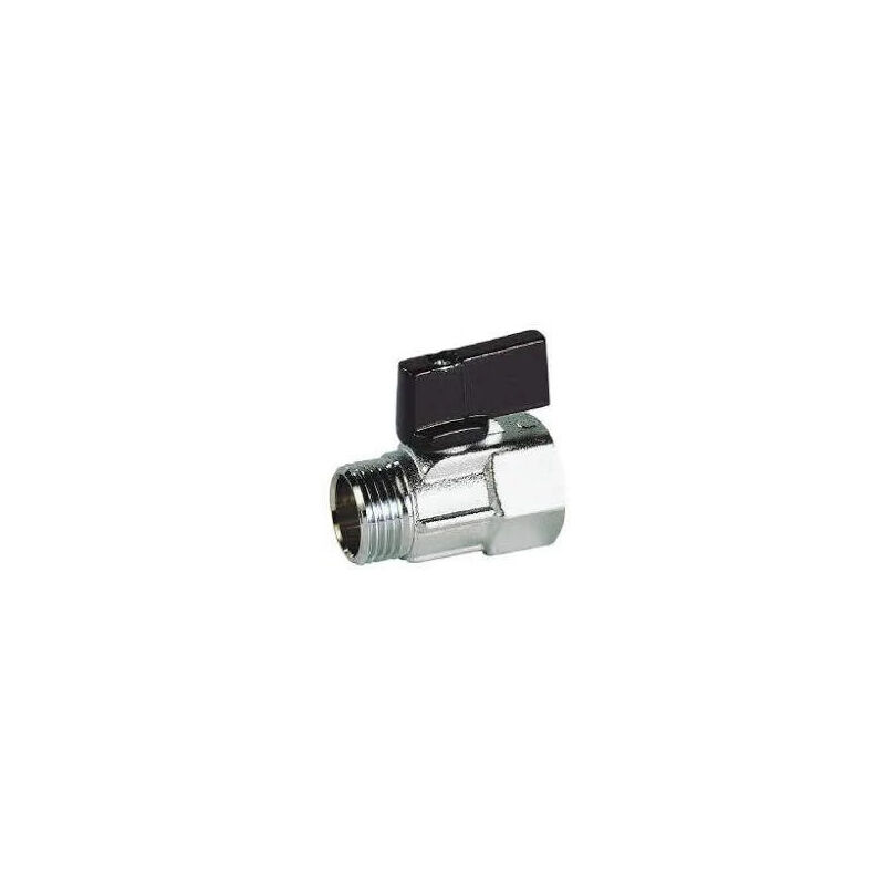 VALVOLA A SFERA PER ACQUA MINI CON LEVA MF 1/2'' ALLUMINIO