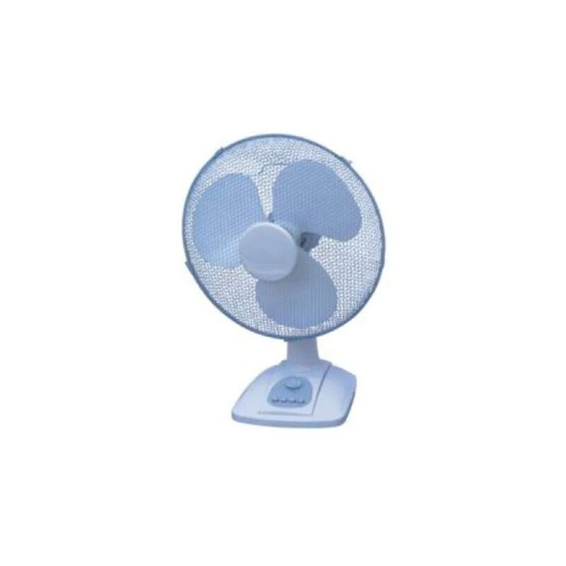 Ventilatore da Tavolo Silenzioso Retro, 30cm, 3 Velocità Oscillante