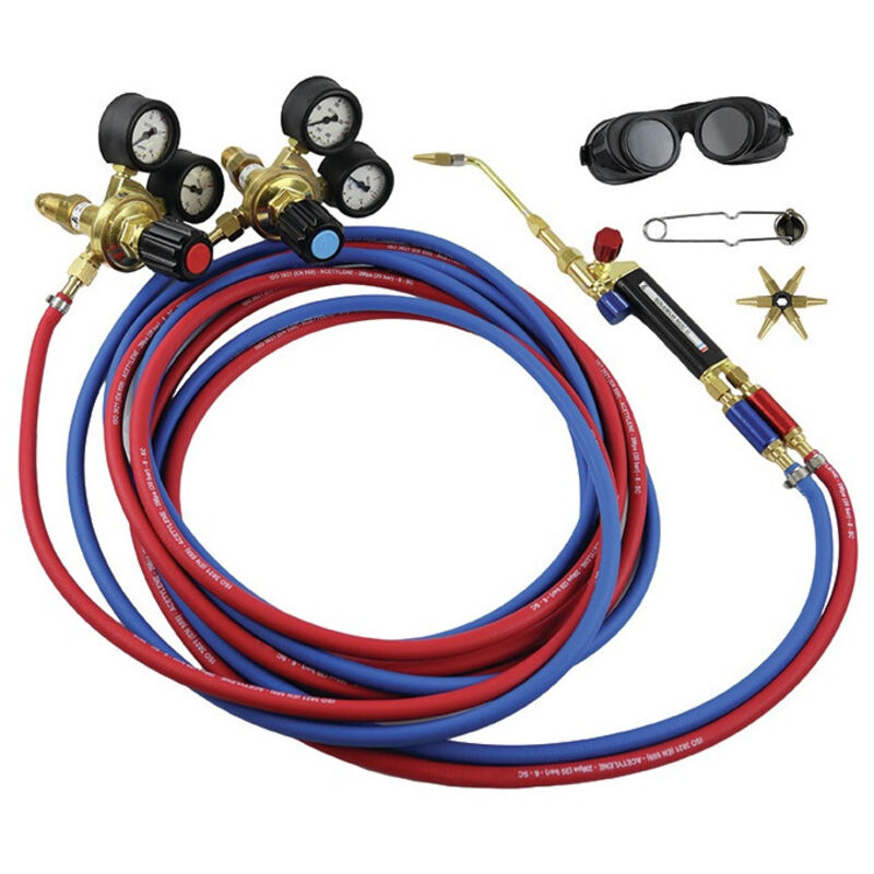 Tubo Per Saldatura Ossigeno/Acetilene Ø6.3mm - Lunghezza 10 Metri | Per Attrezzature Di Saldatura - Foto 4