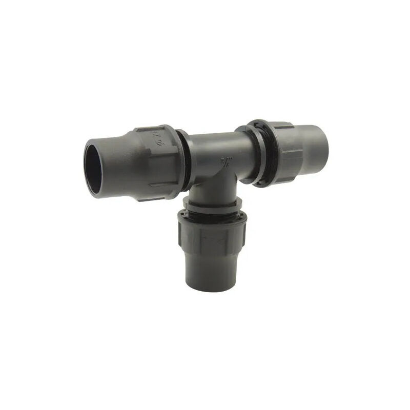 10 Connettori A T Per Tubo Da Gocciolatoio 16 Mm - Raccordi In Acetale Resistenti Ai UV, Max 8 Bar