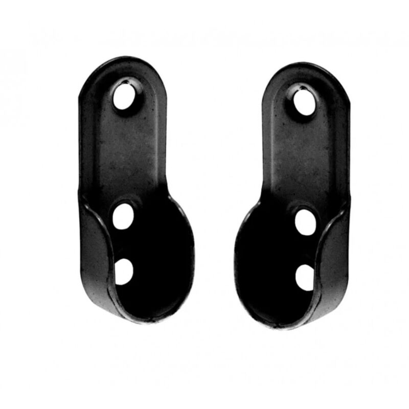 Hangstang rechthoekig zwart 30x15mm L60cm