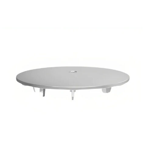 Coperchio cromato per filtro doccia, diametro 112 mm per foro da 90 mm, per SANIT 823/90-60