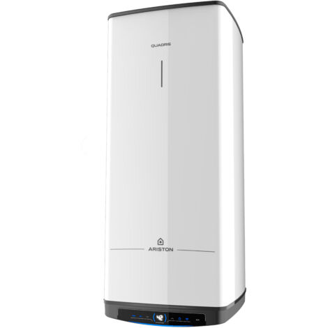 ARISTON Scaldabagno elettrico verticale quadrato a parete QUADRIS - 100 litri - 3060882
