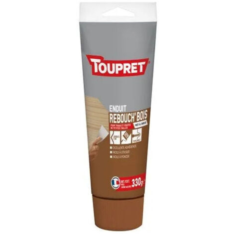 Pasta di stucco per interni ed esterni in rovere naturale, tubo da 330g