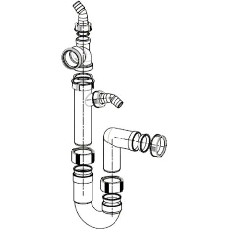 Copertura Scarico Lavello 32mm - Acciaio Finitura Nera Per Bacino - Foto 12