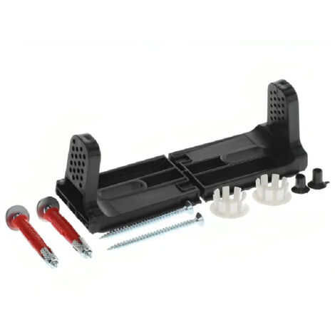URPIZY Caravan 120A - Kit Spina per Anderson, 120 A, Staffa per Montaggio a Incasso, con Coperchio per roulotte, 2 Pin, Staffa per Pannello per Anderson, Colore: Nero