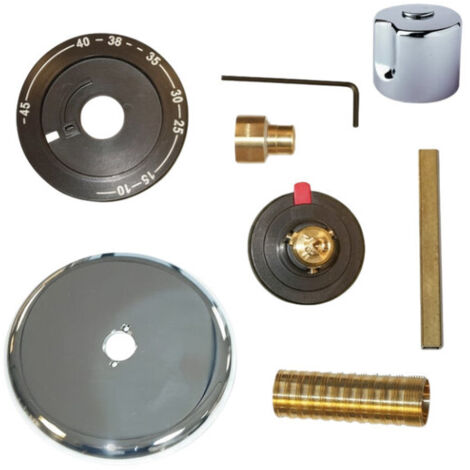 BLUMKRAFT Adattatore Radiatori Raccordo ROSSWEINER M33x2 A M30 X 1.5 Per Termostato/testa Termostatica M30x1.5 Maschio - Foto 5