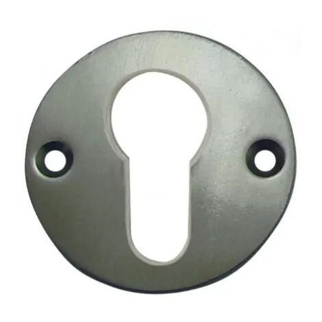 Set Maniglie Sicurezza Alpertec PZ In Acciaio Satinato – Antieffrazione, Diametro 55 Mm Con Cilindro E Viti