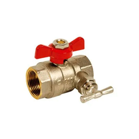 Valvola A Sfera Con Maniglia A Leva A Passaggio Integrale M/F In Ottone, Temperatura Massima 95° C - Varie Filettature (3/4 - Foto 12